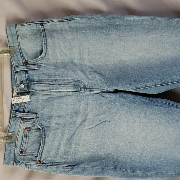 NEW MADEWELL The High-Rise Slim Crop Boy Jean - Picture 2 of 11